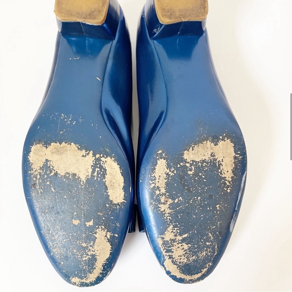 Salvatore Ferragamo Blue Shoes - Picture 2 of 7